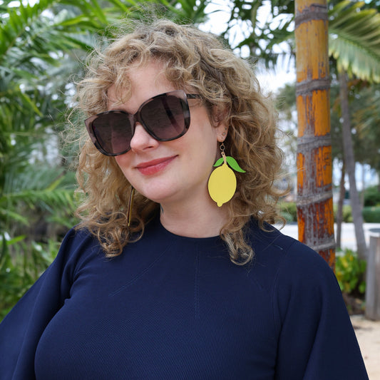 Lemon Earrings