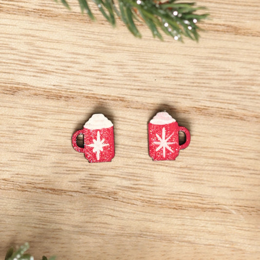 Hot Cocoa Holiday Studs
