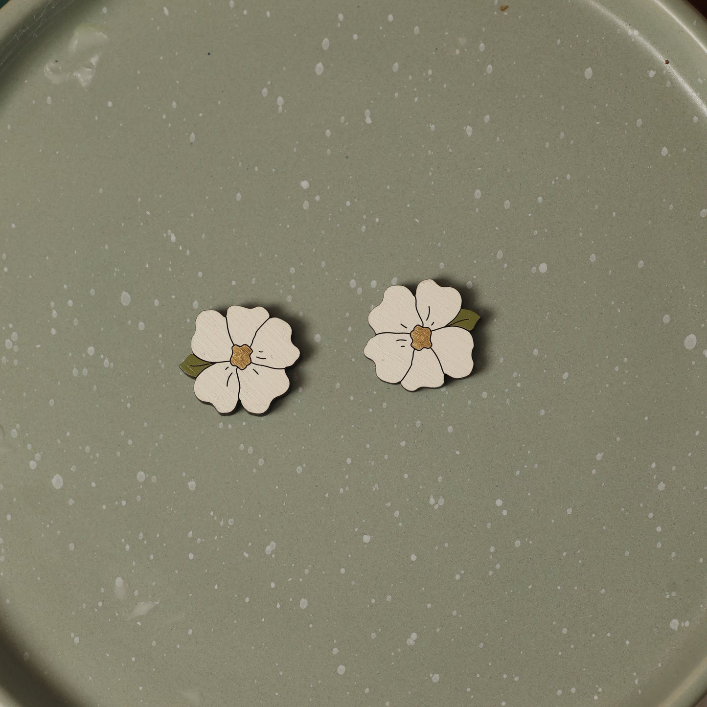 Lucille Floral Studs