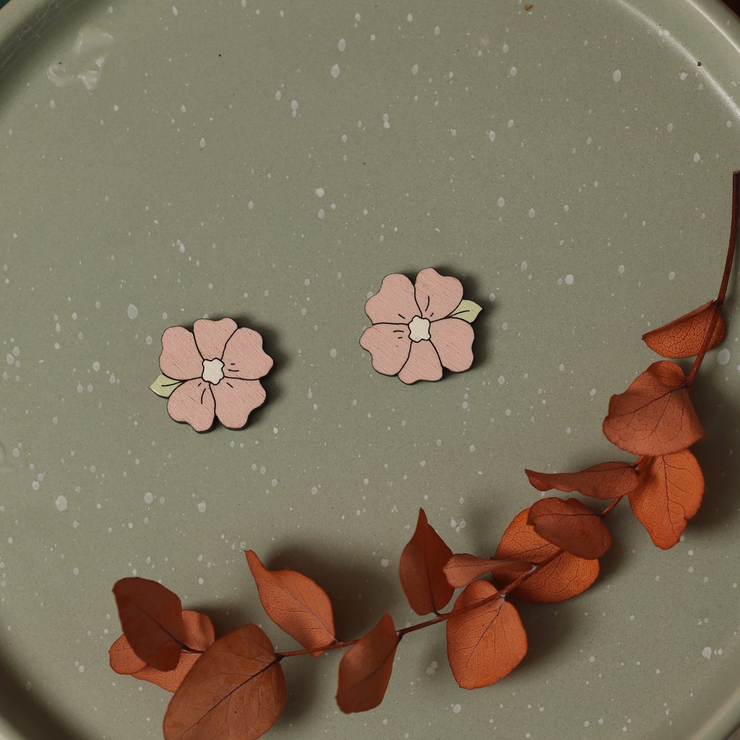 Lucille Floral Studs