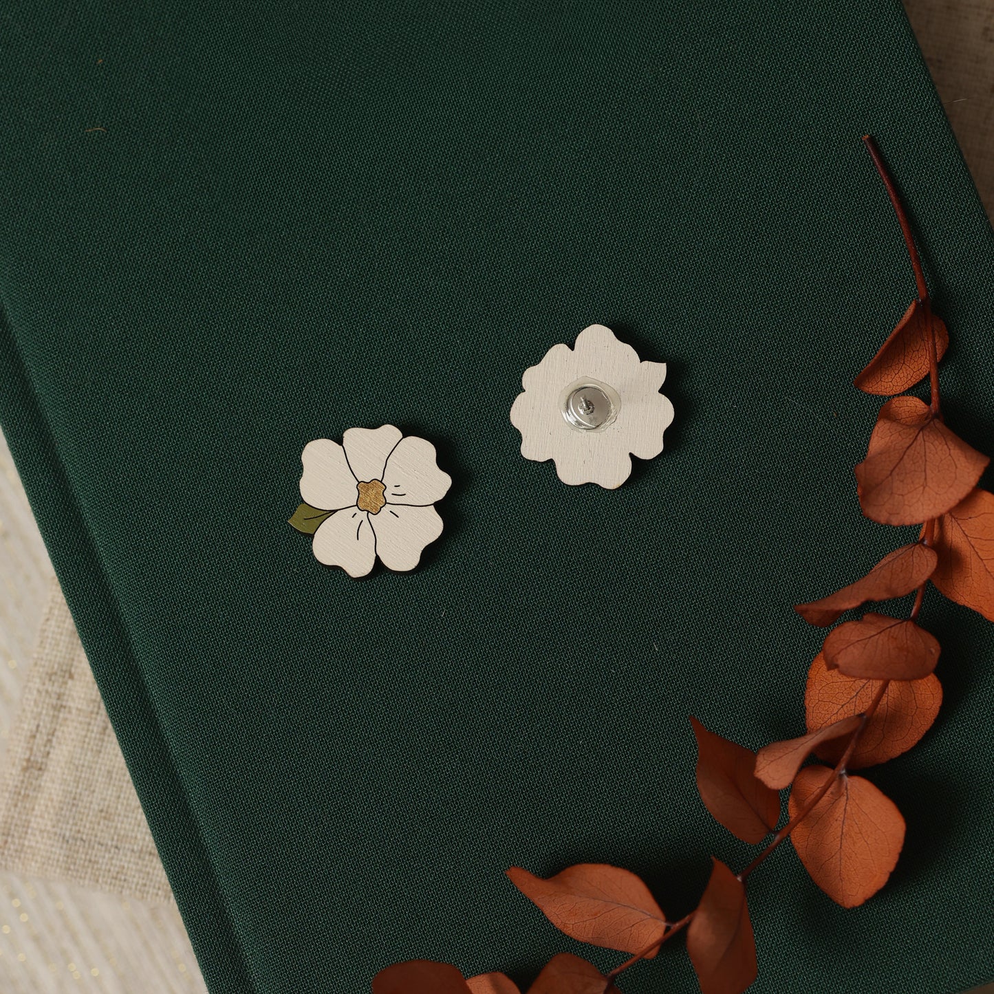 Lucille Floral Studs