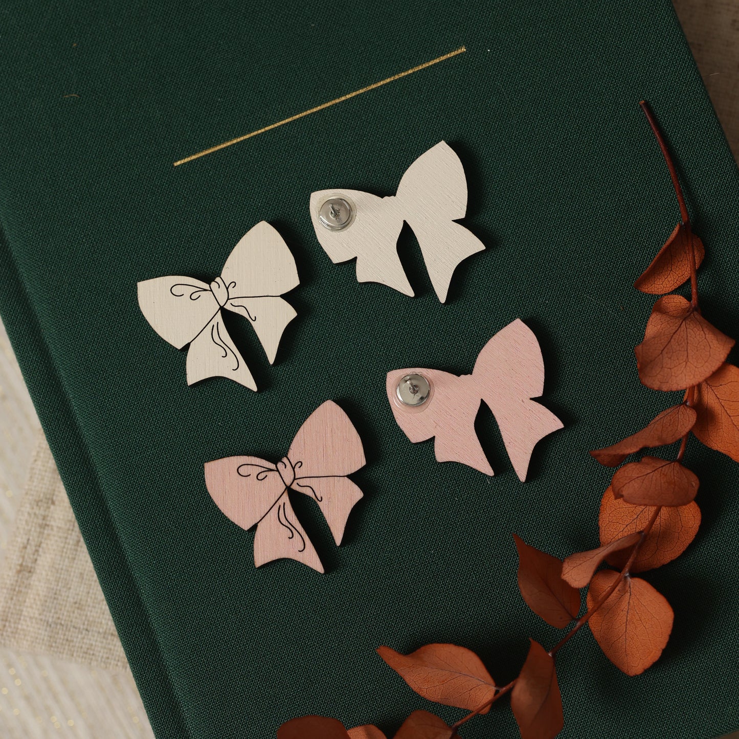 Maeve Bow Studs