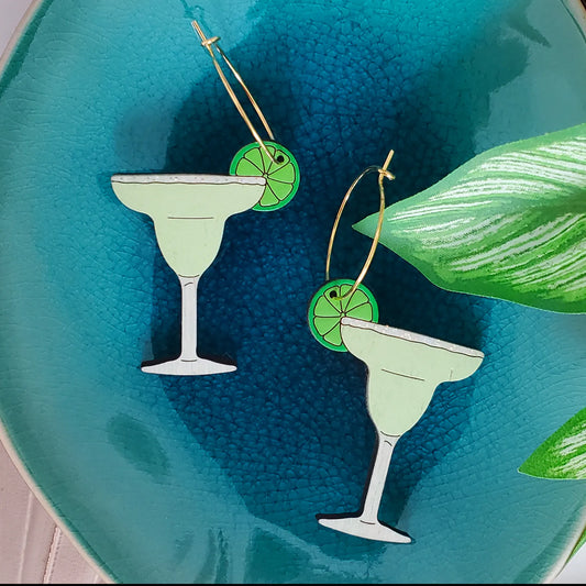 Sparkle Margarita Hoops