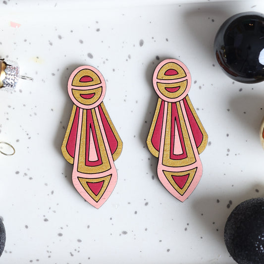 Opera Statement Studs