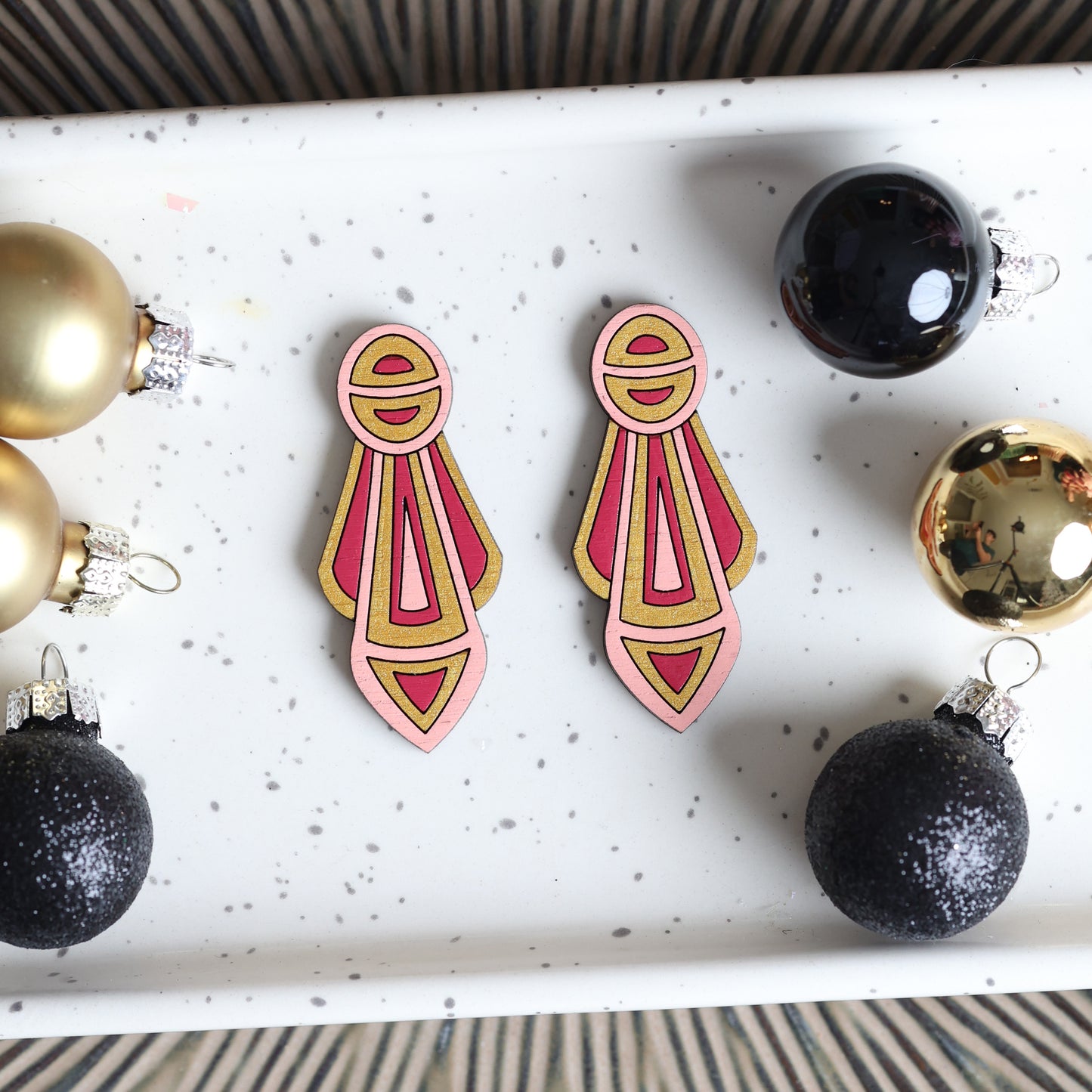 Opera Statement Studs