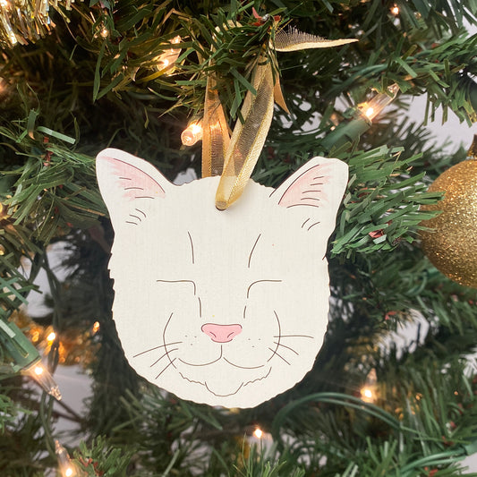 Sad Boy Head Ornament