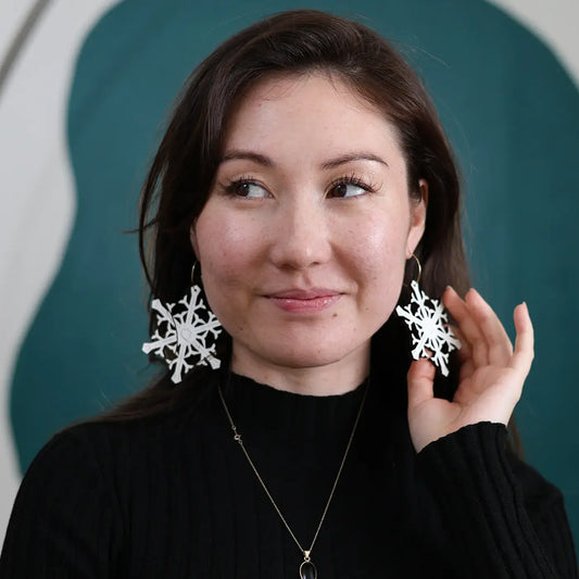 Snowflake Statement Hoops