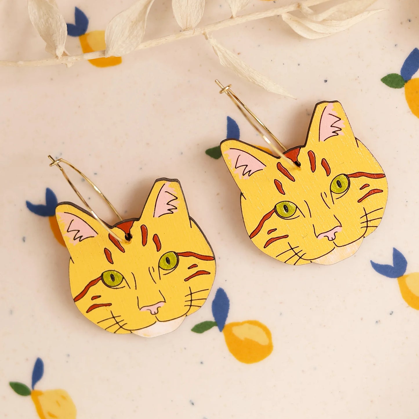 TNR Orange Tabby Hoops
