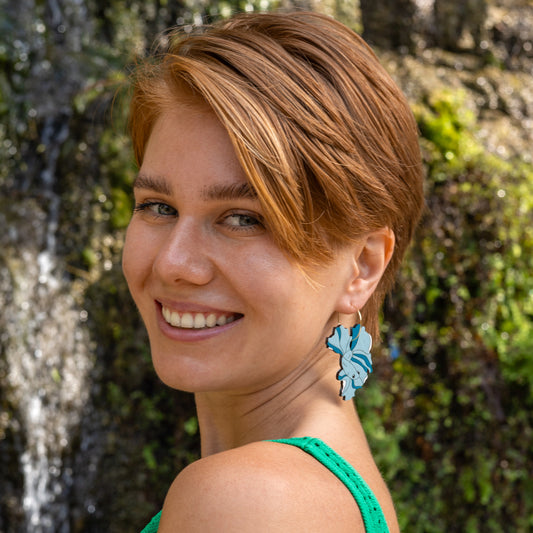 Betta Fish Hoops - Blue