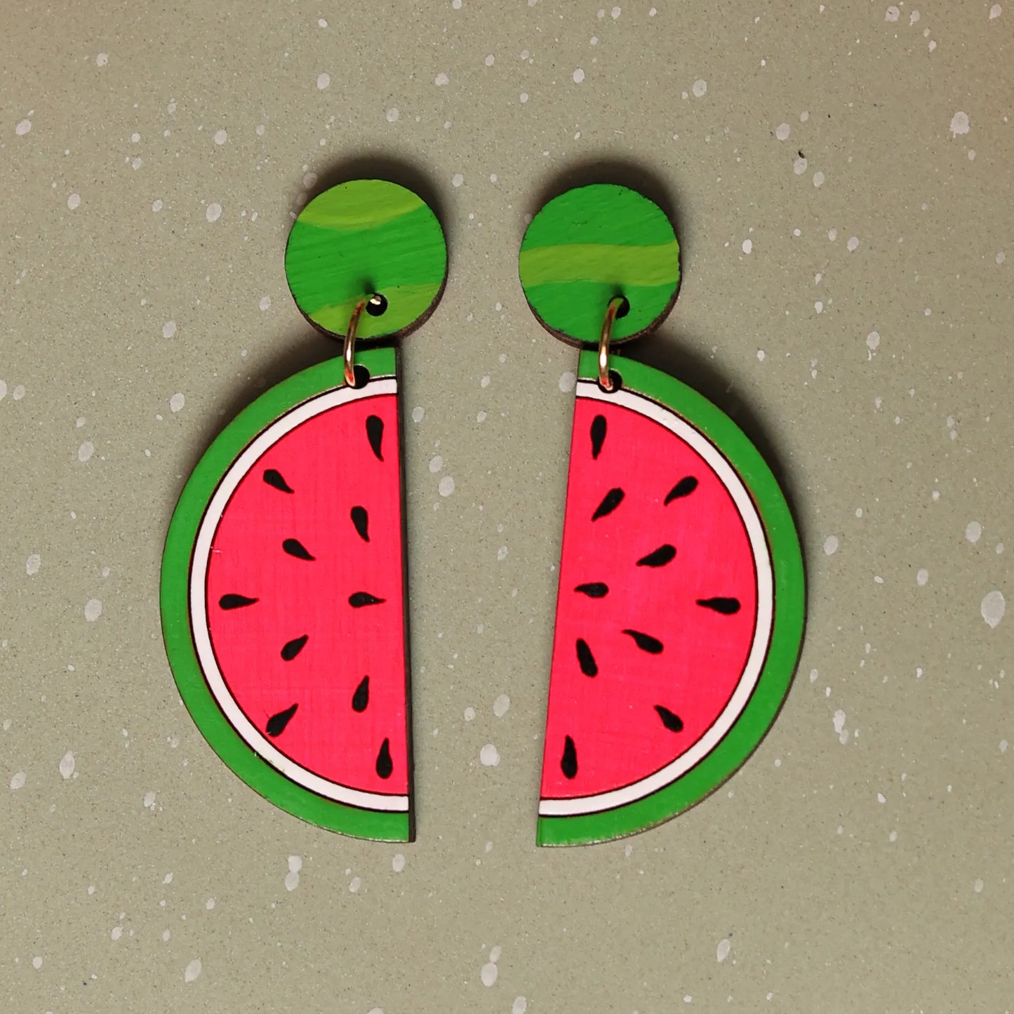 Watermelon Earrings