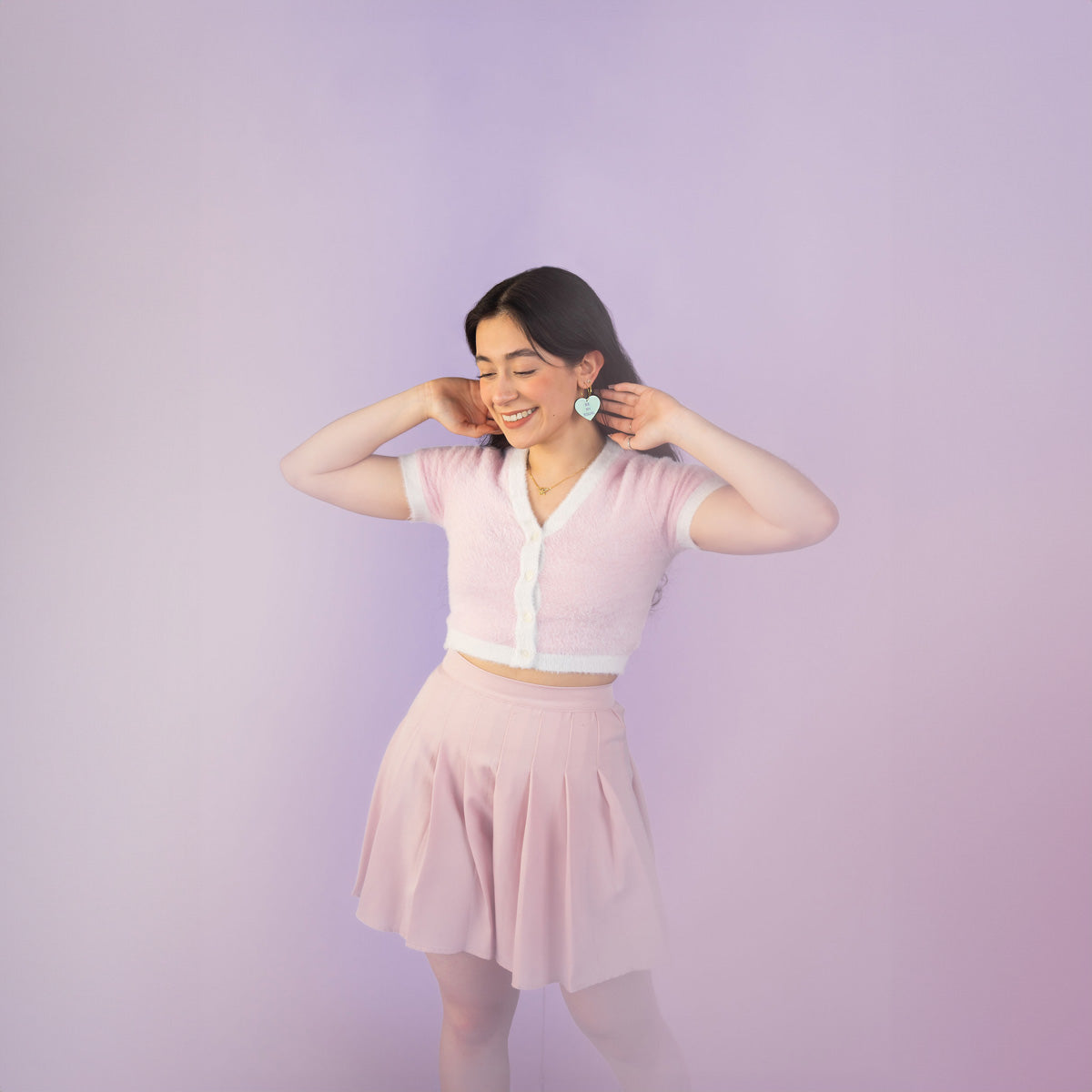 Feminist Conversation Heart Hoops