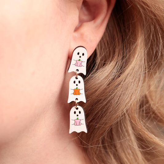 Ghost Chain Earrings