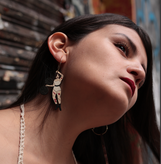 Strongwoman Hoops - Yellow