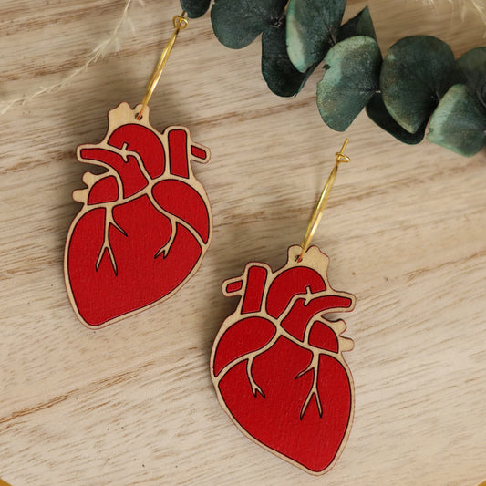 Anatomical Heart Hoops