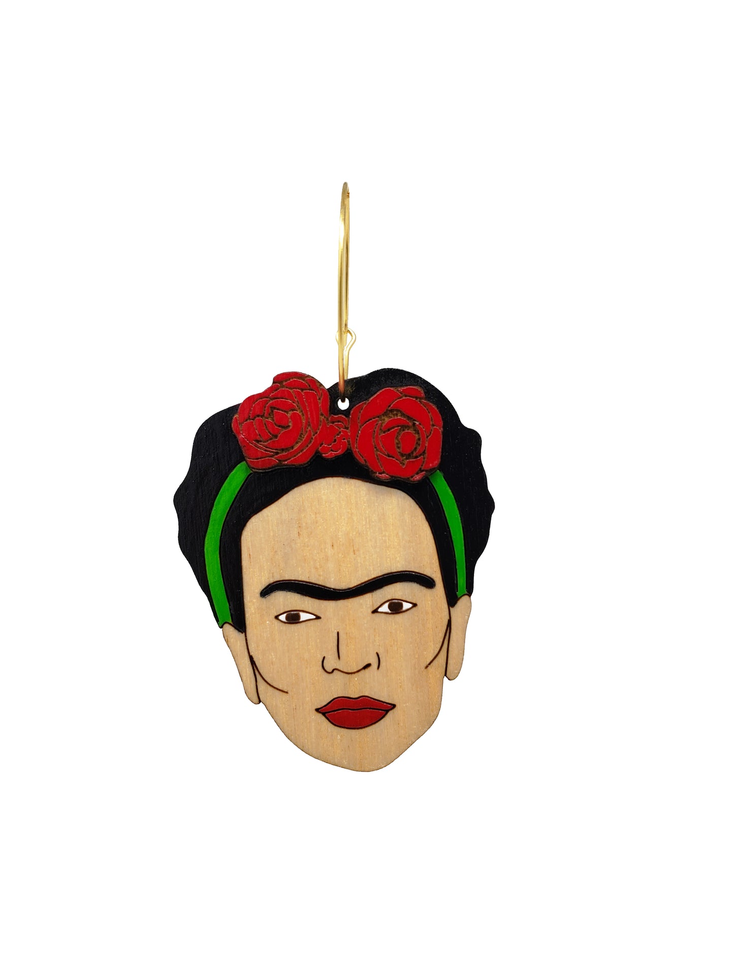 Mexican Artist Hoop Earrings