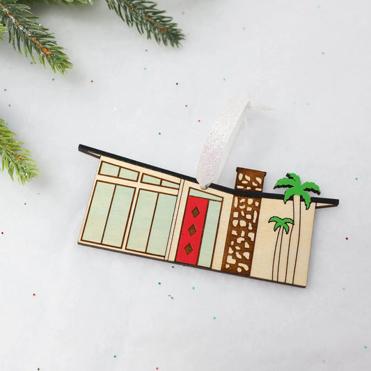 Mid Century Modern House Ornament