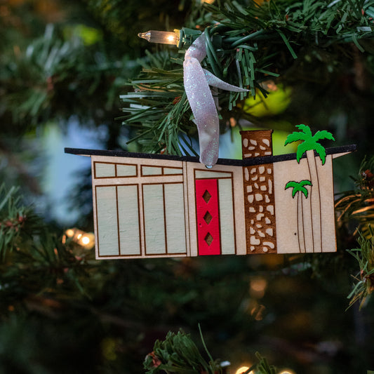 Mid Century Modern House Ornament