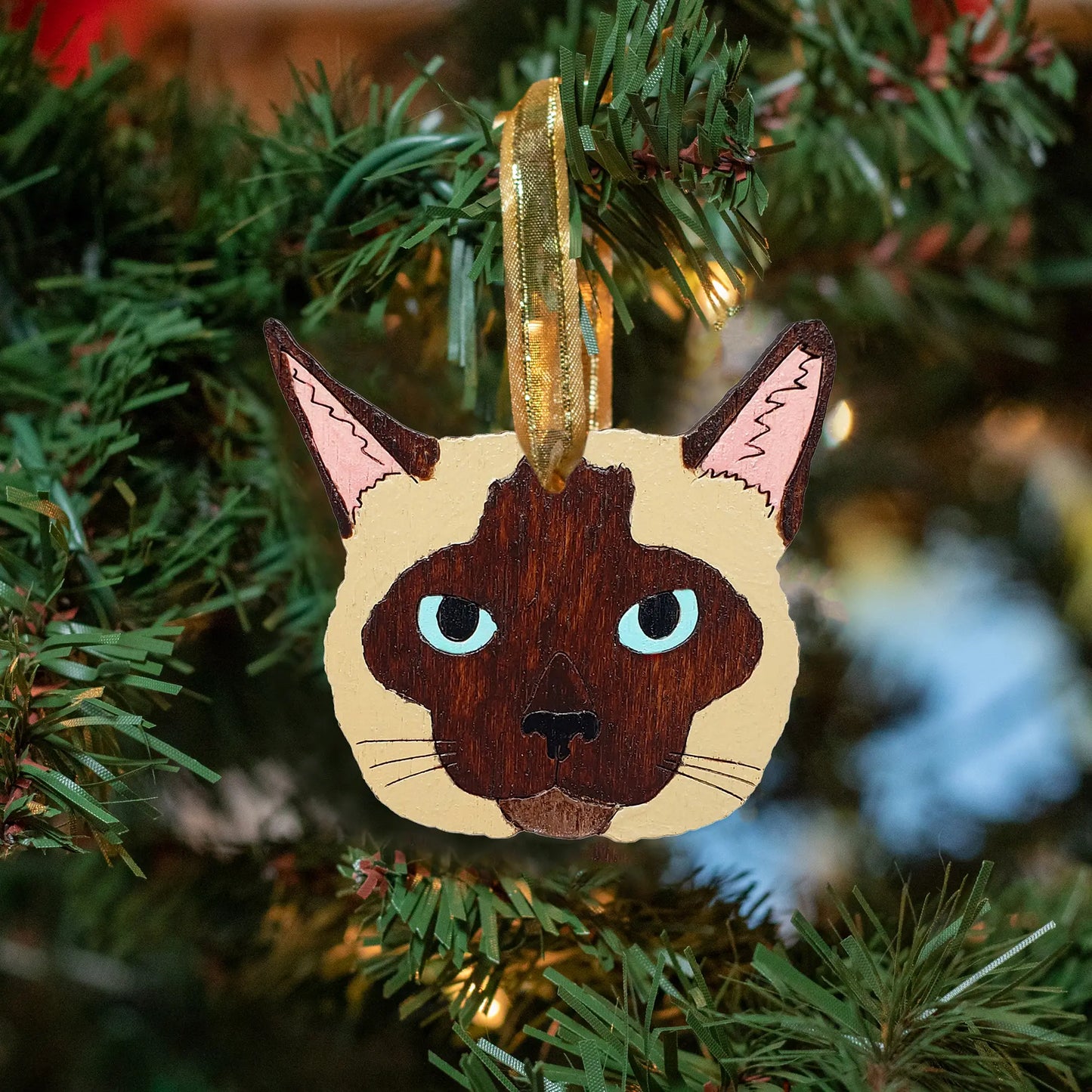 Siamese Cat Ornament