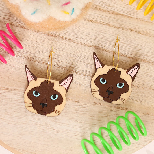 Siamese Cat Hoops