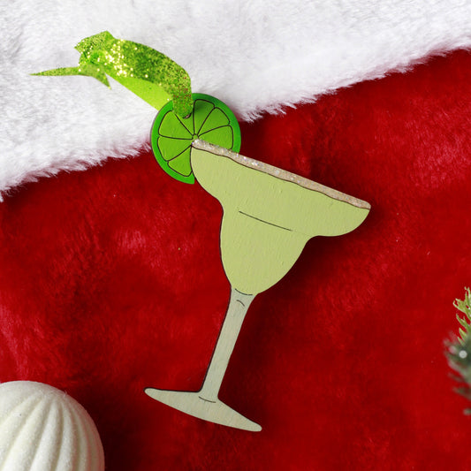 Sparkle Margarita Ornament