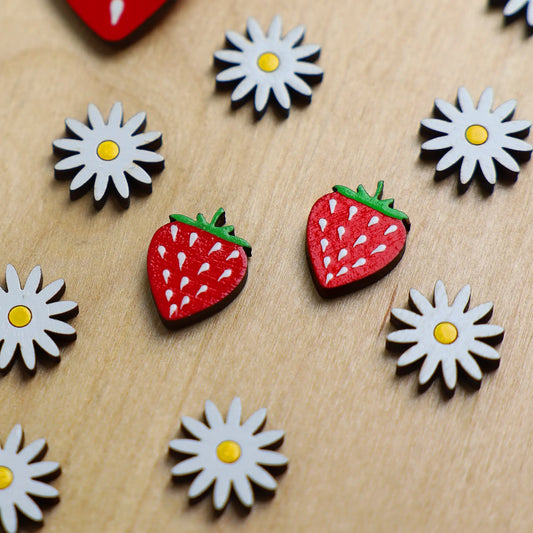 Strawberry Studs