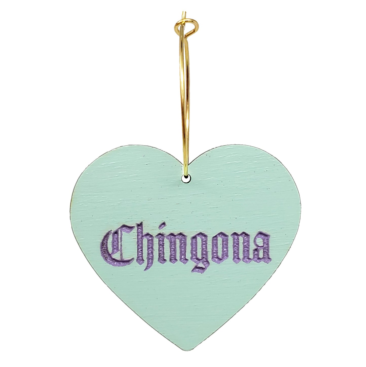 Spanish Candy Heart Hoops - 4 Options