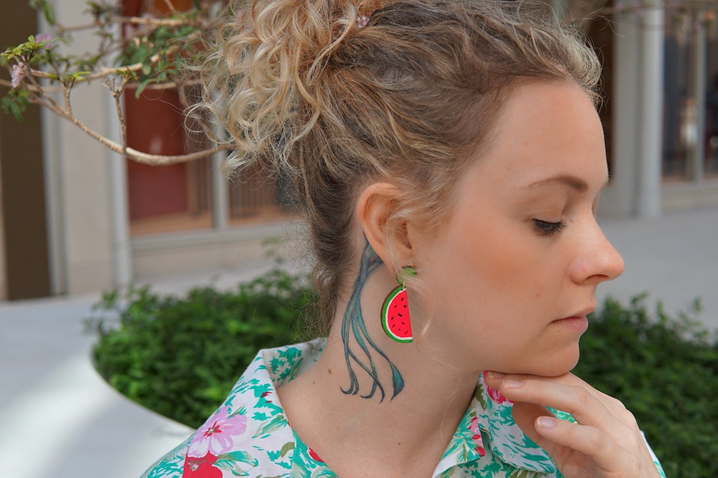Watermelon Earrings