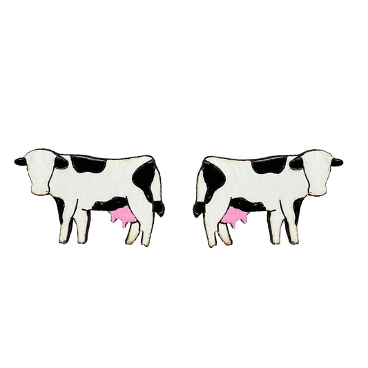 Cow Studs - 2 Colors Available