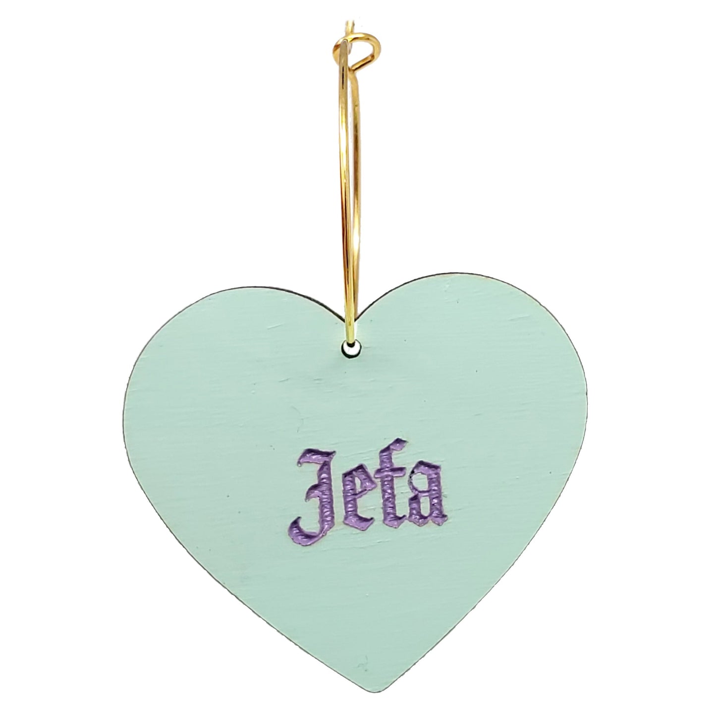 Spanish Candy Heart Hoops - 4 Options