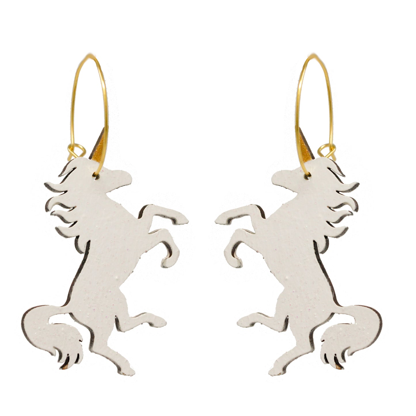 Unicorn Hoop Earrings