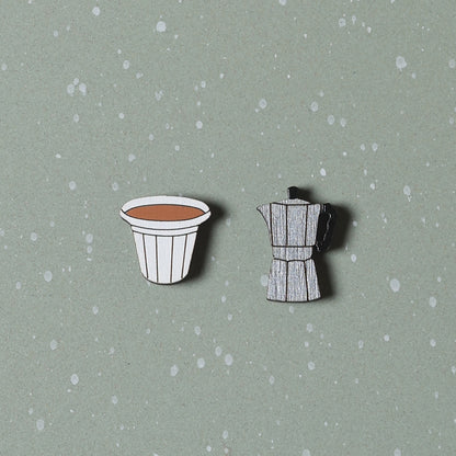Cafecito Studs