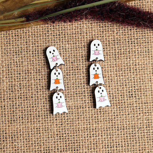 Ghost Chain Earrings