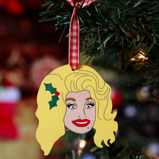 Country Singer Holiday Ornament