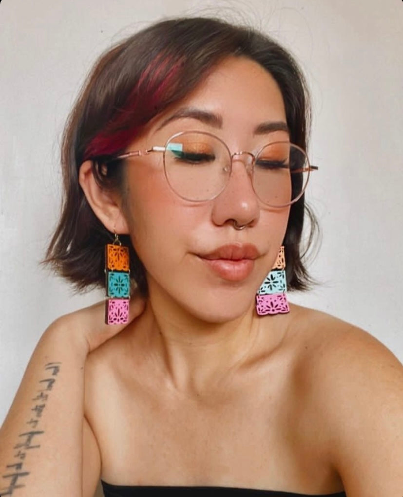 Papel Picado Earrings