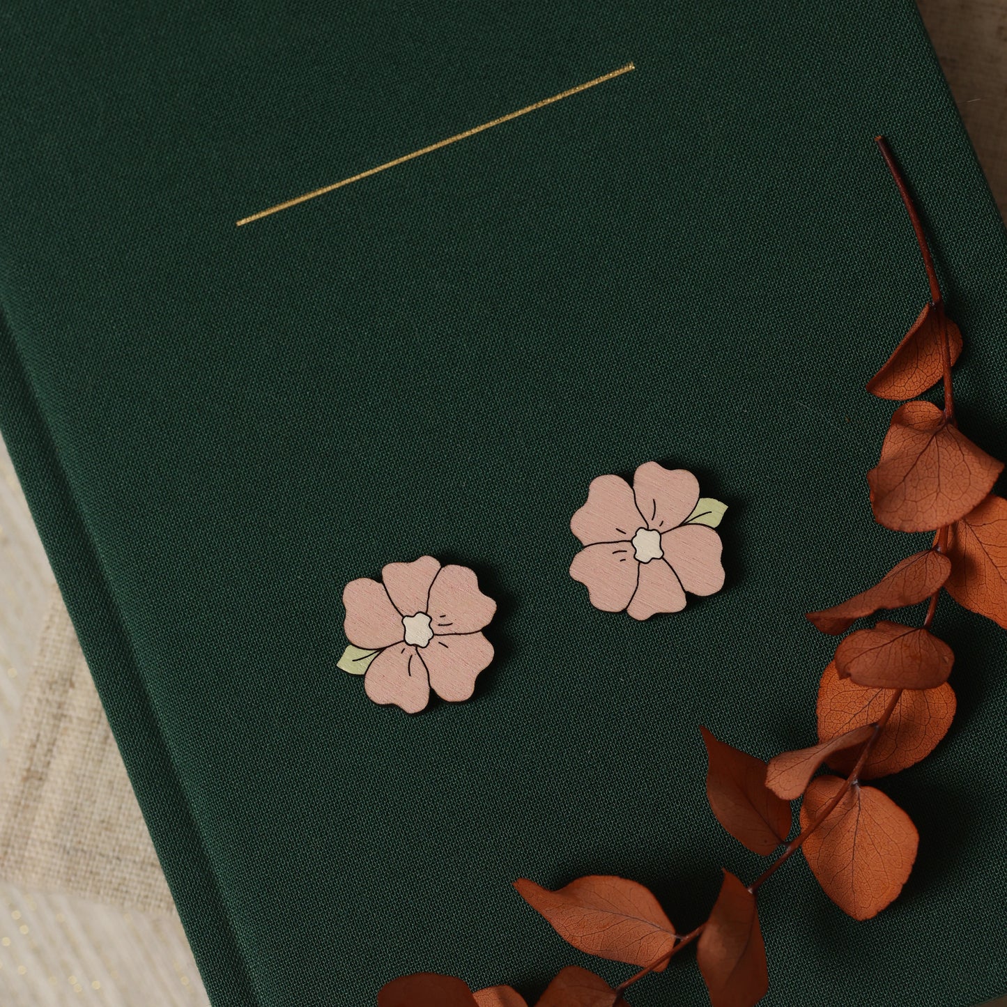 Lucille Floral Studs