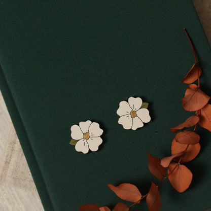 Lucille Floral Studs