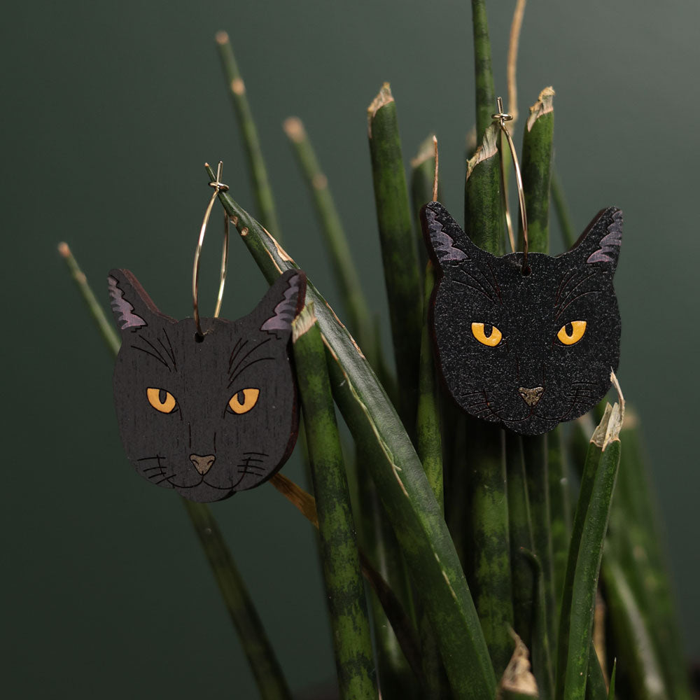 Black Cat Hoops