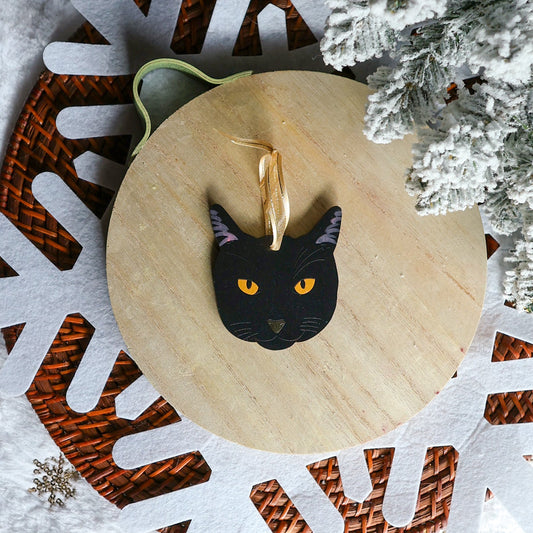 Black Cat Ornament