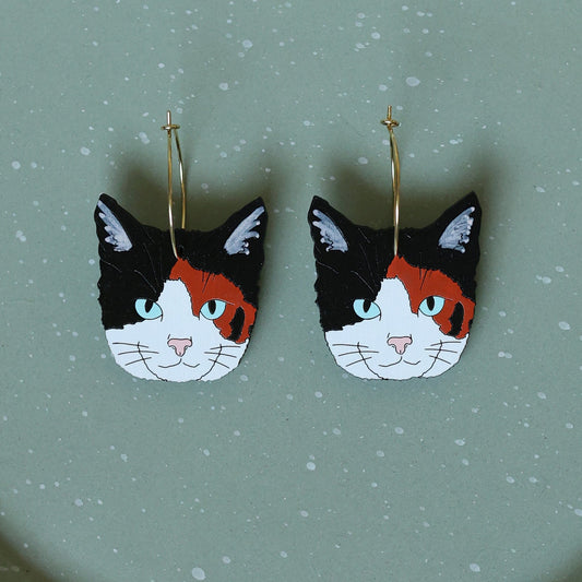 Calico Cat Hoops