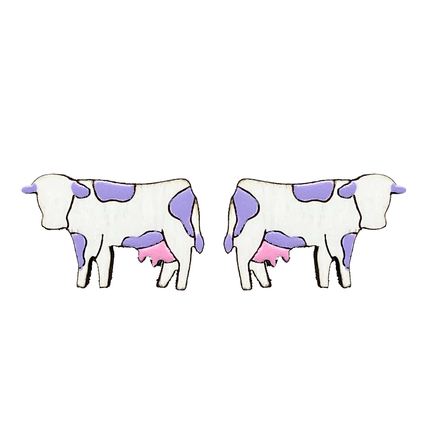 Cow Studs - 2 Colors Available