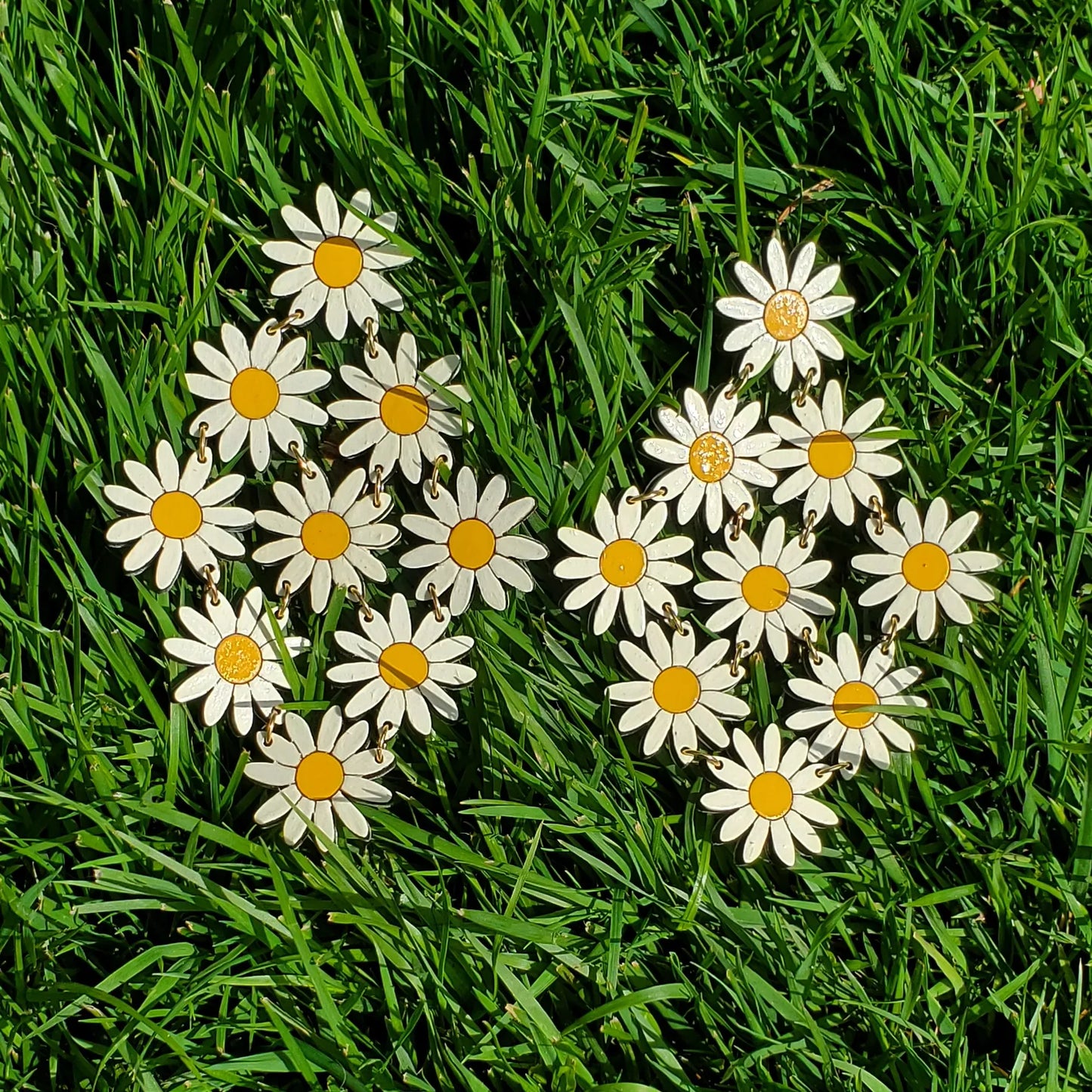 Daisy Chain Statement Earrings