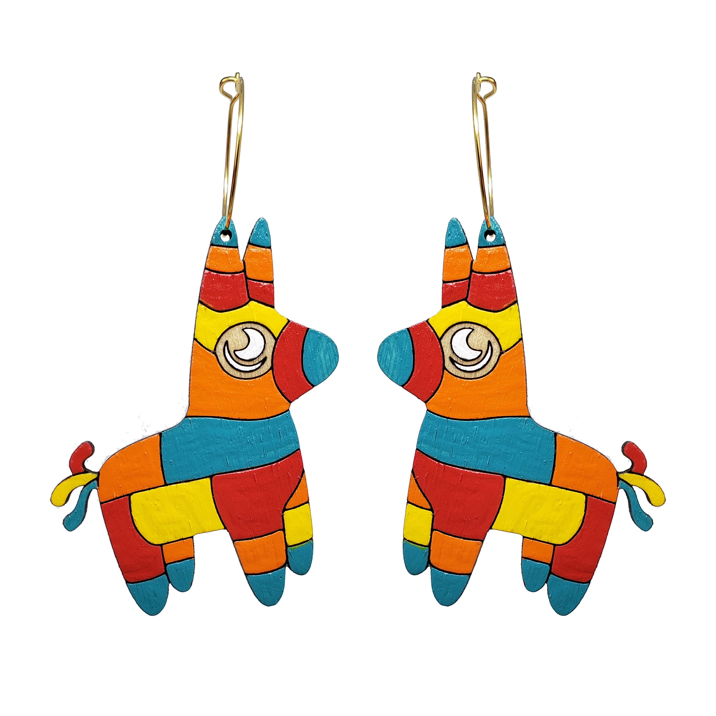 Piñata Hoop Earrings