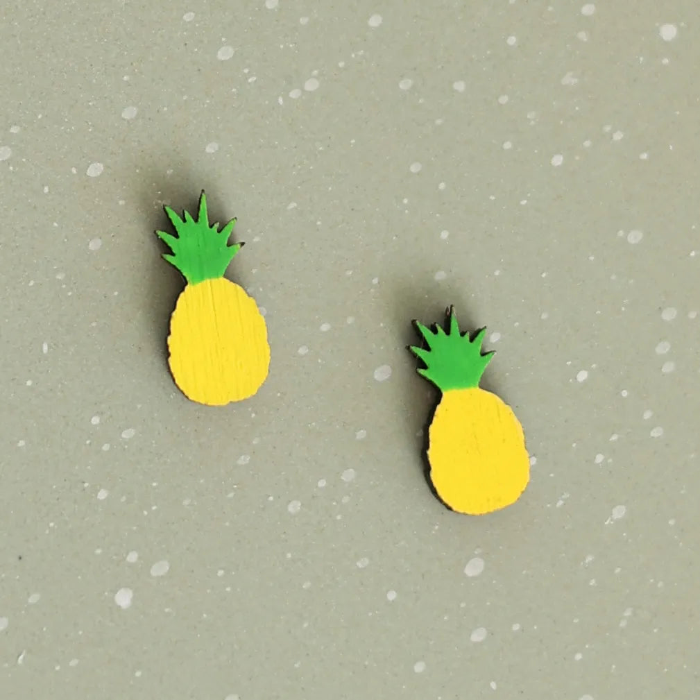 Pineapple Stud Earrings