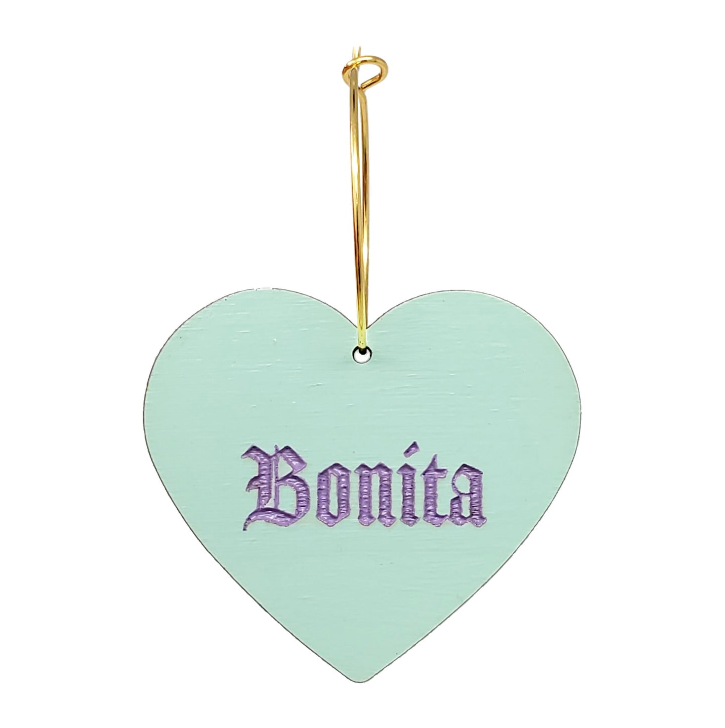 Spanish Candy Heart Hoops - 4 Options