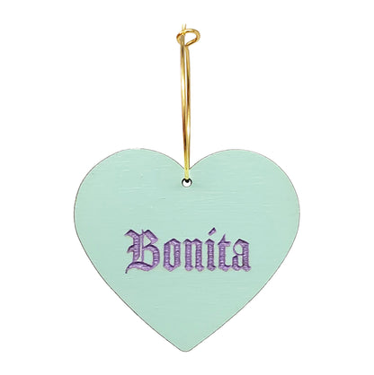 Spanish Candy Heart Hoops - 4 Options
