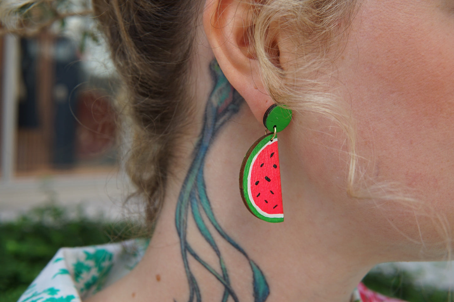 Watermelon Earrings